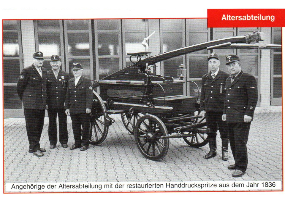 Gründung Altersabteilung